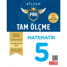 Bilfen Yayıncılık 5. Sınıf Matematik Etkinlikli Pro Tam Öçme