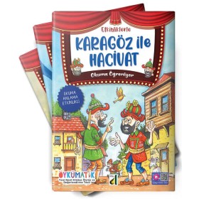 Damla Yayınları Etkinliklerle Karagöz ile Hacivat - 6 Kitap