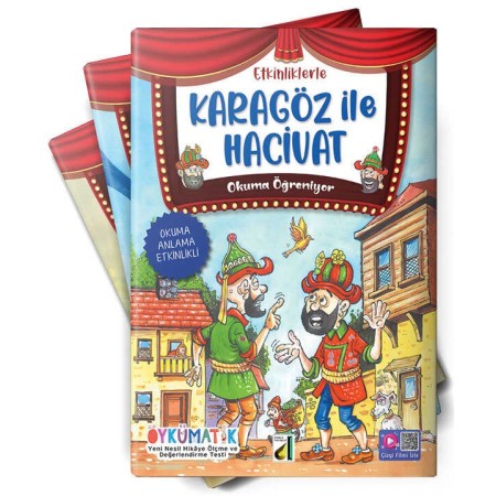 Damla Yayınları Etkinliklerle Karagöz ile Hacivat - 6 Kitap