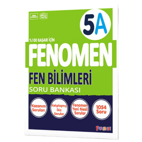 Fenomen Yayınları 5. Sınıf Fen Bilimleri A Soru Bankası