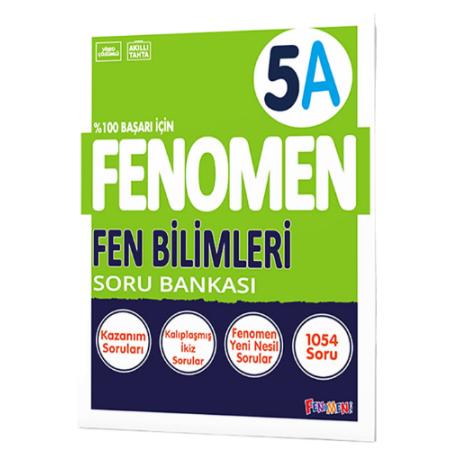 Fenomen Yayınları 5. Sınıf Fen Bilimleri A Soru Bankası