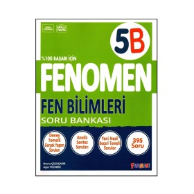 Fenomen Yayıncılık Fenomen 5. Sınıf Fen Bilimleri Soru Bankası (B)