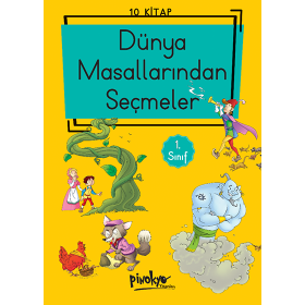 Pinokyo Yayınları Dünya Masallarından 1.Sınıf (10 Kitap) (Düz Yazı)