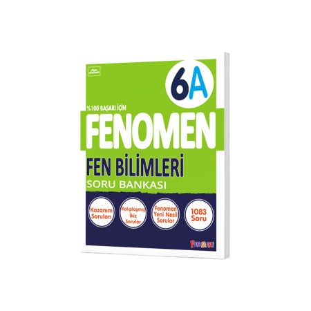 Fenomen Yayınları 6. Sınıf Fen Bilimleri A Soru Bankası