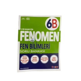 Fenomen Yayınları 6. Sınıf Fen Bilimleri B Soru Bankası