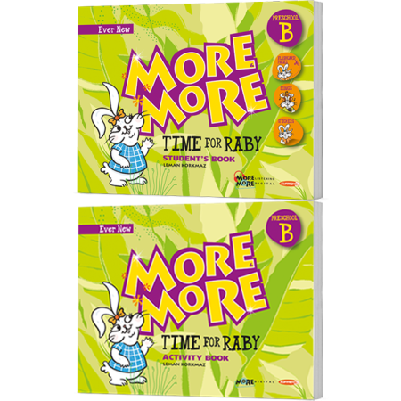 More & More Time for Raby Preschool (B) Student's Book - Okul Öncesi Eğitim Kitabı