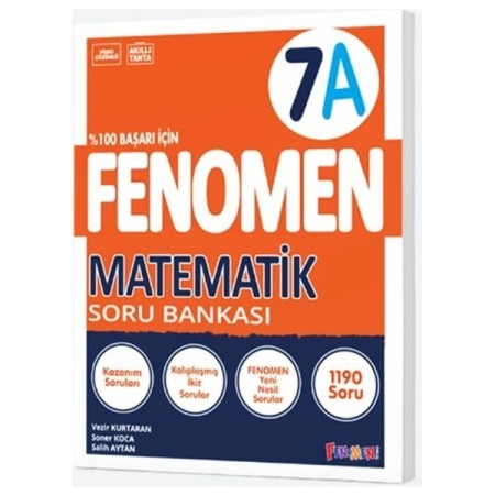 Fenomen Yayınları 7. Sınıf Matematik A Soru Bankası