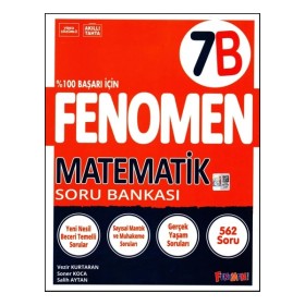 Fenomen Yayınları 7. Sınıf Matematik B Soru Bankası