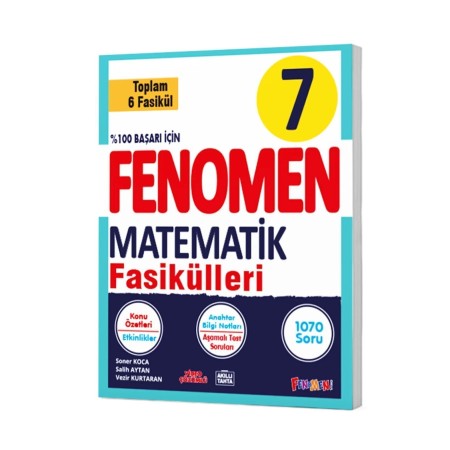 Fenomen Yayınları 7.Sınıf Matematik Fasikülleri