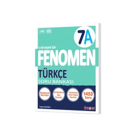 Fenomen Yayınları 7. Sınıf A Türkçe Soru Bankası