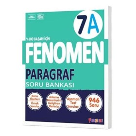 Fenomen Yayınları 7. Sınıf Paragraf A Soru Bankası