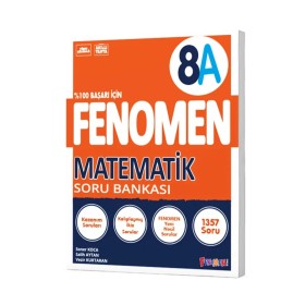 Fenomen Yayınları 8. Sınıf Matematik A Soru Bankası