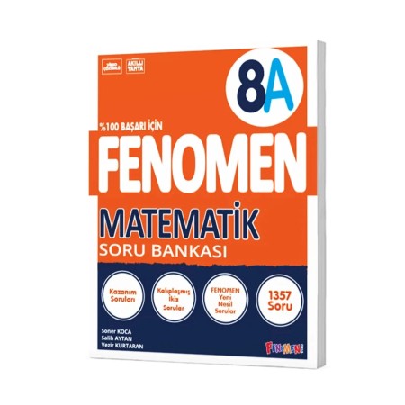 Fenomen Yayınları 8. Sınıf Matematik A Soru Bankası