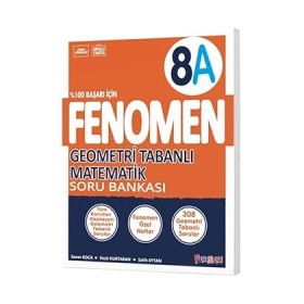 Fenomen Yayınları 8. Sınıf Geometri Tabanlı Matematik Soru Bankası