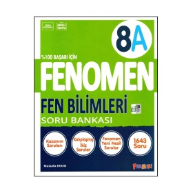 Fenomen Yayınları 8. Sınıf Fen Bilimleri A Soru Bankası