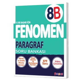 Fenomen Yayınları 8.Sınıf Paragraf B Soru Bankası