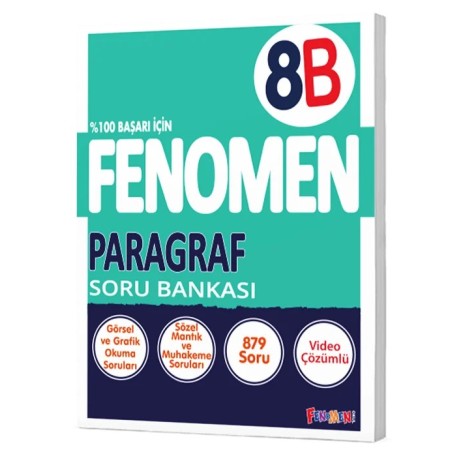 Fenomen Yayınları 8.Sınıf Paragraf B Soru Bankası