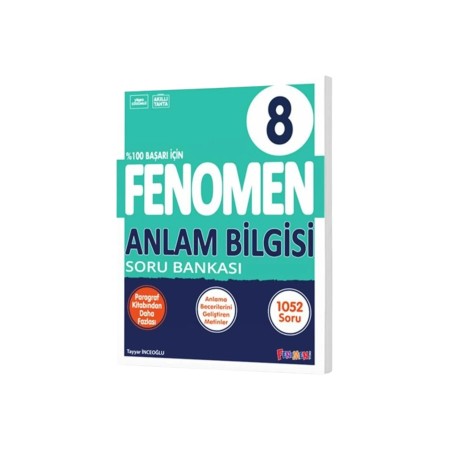 Fenomen Yayınları 8. Sınıf Anlam Bilgisi Soru Bankası