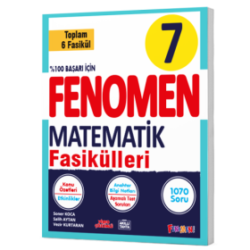 Fenomen Yayınları 7. Sınıf Matematik Fasikülleri (6 Fasikül)