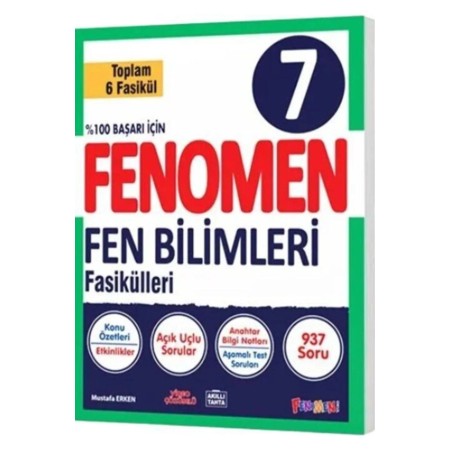 Fenomen Yayınları 7. Sınıf Fen Bilimleri Fasikülleri