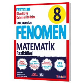 Fenomen Yayınları 8.Sınıf Matematik 4. Fasikül (Olasılık, Cebirsel İfadeler ve Özdeşlikler)