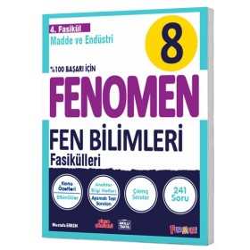 Fenomen Yayınları 8.Sınıf Fen Bilimleri 4. Fasikül (Madde Ve Endüstri)