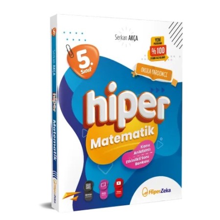 Hiper Zeka Yayınları 5. Sınıf Hiper Matematik Konu Anlatımlı & Etkinlikli Soru Bankası