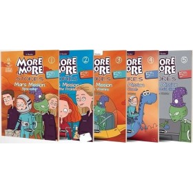 More & More Hikaye Seti Kutulu (5 Kitap) - İngilizceyi Eğlenceli Hikayelerle Öğrenin