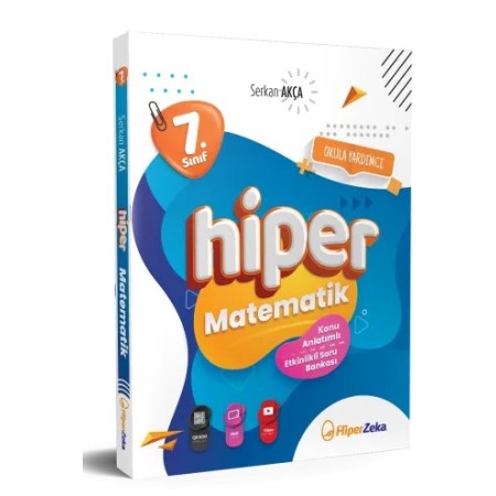 Hiper Zeka Yayınları 7. Sınıf Hiper Matematik Konu Anlatımlı & Etkinlikli Soru Bankası