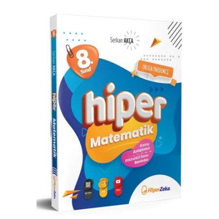 Hiper Zeka Yayınları 8. Sınıf Hiper Matematik Konu Anlatımlı & Soru Bankası