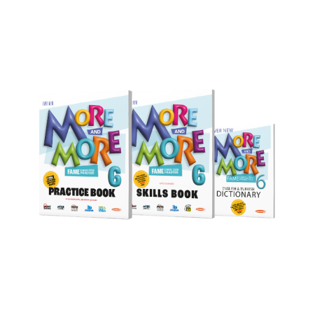 More & More 6 Practice Book Seti - İngilizce Öğrenme ve Pratik Kitapları