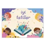 Kitap Bilgini Kitap Kumbaram Temalı Karne Kılıfı
