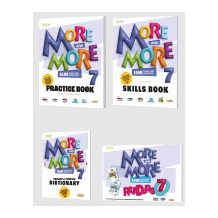 More & More 7 Practice Book Seti - 7. Sınıf İngilizce Pratik Kitabı