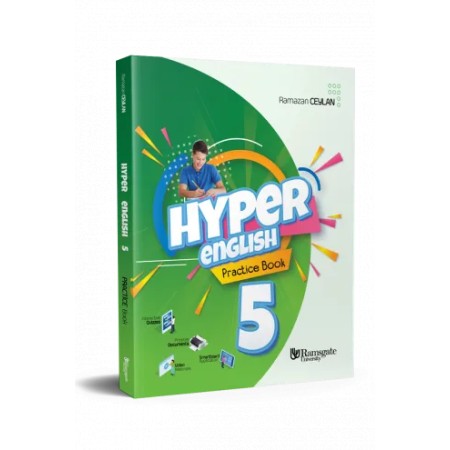 Hiper Zeka Yayınları 5. Sınıf Hyper English | Practice Book (Quizzes & Dictionary)