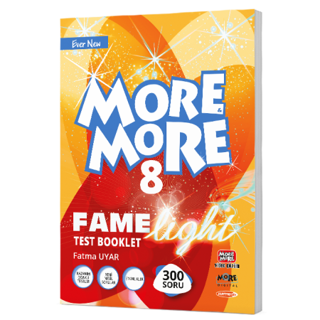 More & More 8 Fame Light Test Booklet - 8. Sınıf İngilizce Test Kitabı