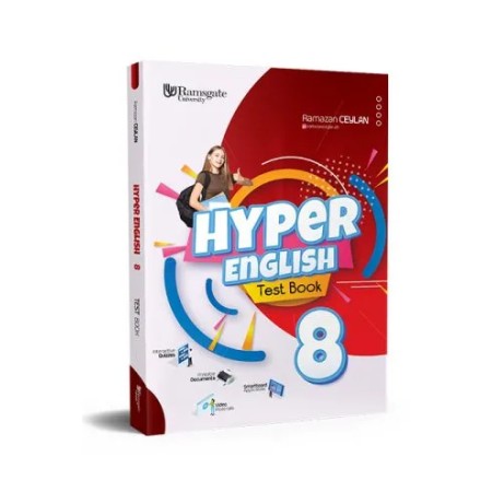 Hiper Zeka Yayınları 8. Sınıf Hyper English | Test Book