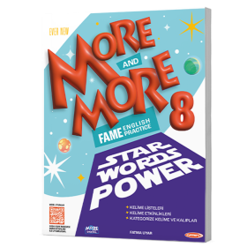 More & More 8 Star Words Power - 8. Sınıf İngilizce Kelime Güçlendirme Kitabı