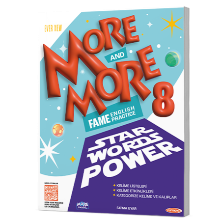 More & More 8 Star Words Power - 8. Sınıf İngilizce Kelime Güçlendirme Kitabı