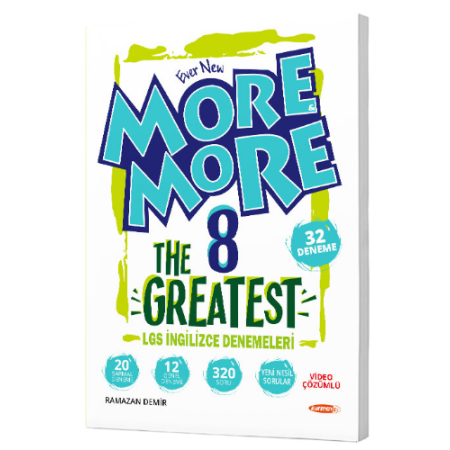 More & More 8 The Greatest LGS İngilizce Denemeleri - 8. Sınıf LGS İngilizce Hazırlık Kitabı