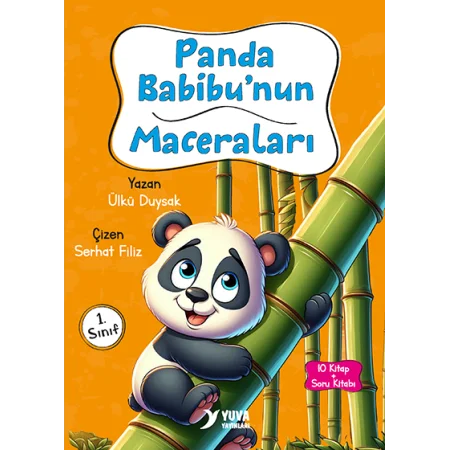 Yuva Yayınları Panda Babibunun Maceraları 1.Sınıf (10 Kitap)