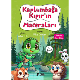 Yuva Yayınları Kaplumbağa Kıpırın Maceraları 1.Sınıf (10 Kitap)