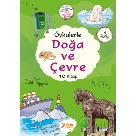 Yuva Yayınları Doğa ve Çevre Serisi Kutulu Set + Soru Kitapçığı