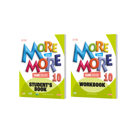 More & More 10 Student’s Book & Workbook – 10. Sınıf İngilizce Ders ve Alıştırma Kitabı