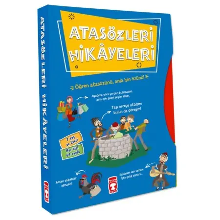Timaş Yayınları Atasözleri Hikayeleri Set - (5 Kitap)
