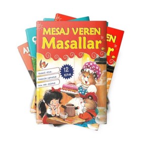 Damla Yayınları - Mesaj Veren Masallar (12 Kitap) Serisi