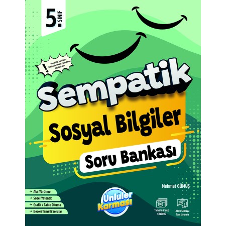 Ünlüler Karması 5. Sınıf Sempatik Sosyal Bilgiler Soru Bankası