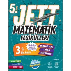 Ünlüler Karması 5. Sınıf Jett Matematik Fasiküller Soru Bankası