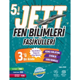 Ünlüler Karması 5. Sınıf Jett Fen Bilimleri Fasikülleri Soru Bankası