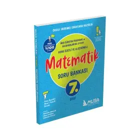 Muba Yayınları 7. Sınıf Matematik Soru Bankası | Kapsamlı Konu Tekrarı ve Sınav Hazırlığı