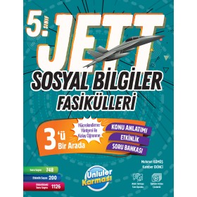 Ünlüler Karması 5. Sınıf Jett Sosyal Bilgiler Fasikülleri Soru Bankası